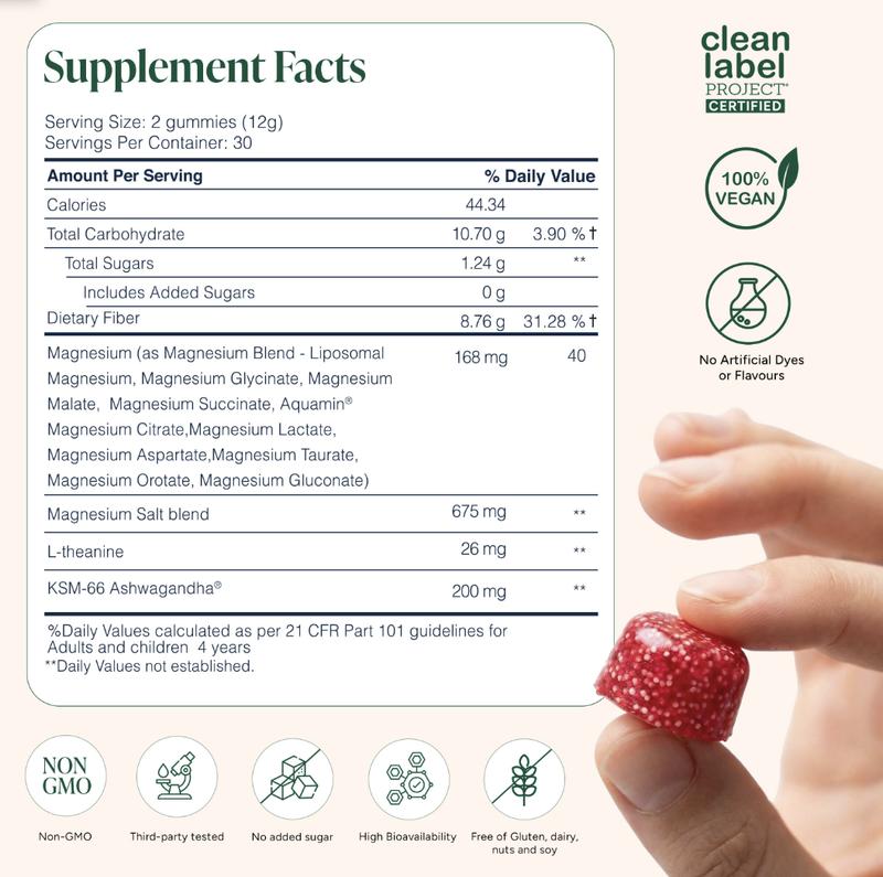 Root Labs | Liposomal Magnesium + Ashwagandha Gummies