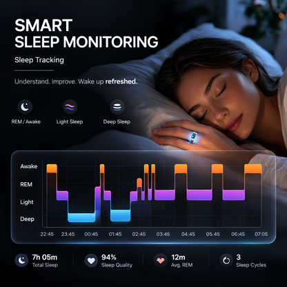 COLMI Smart Ring Wellness Tracker