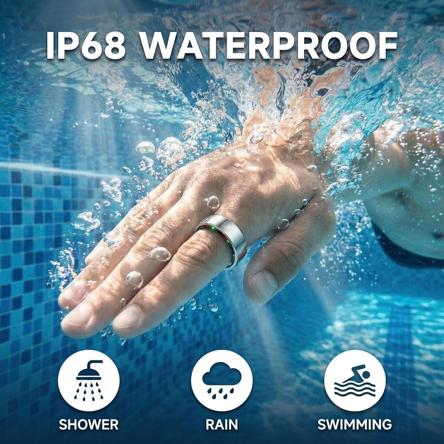 COLMI Smart Ring Wellness Tracker