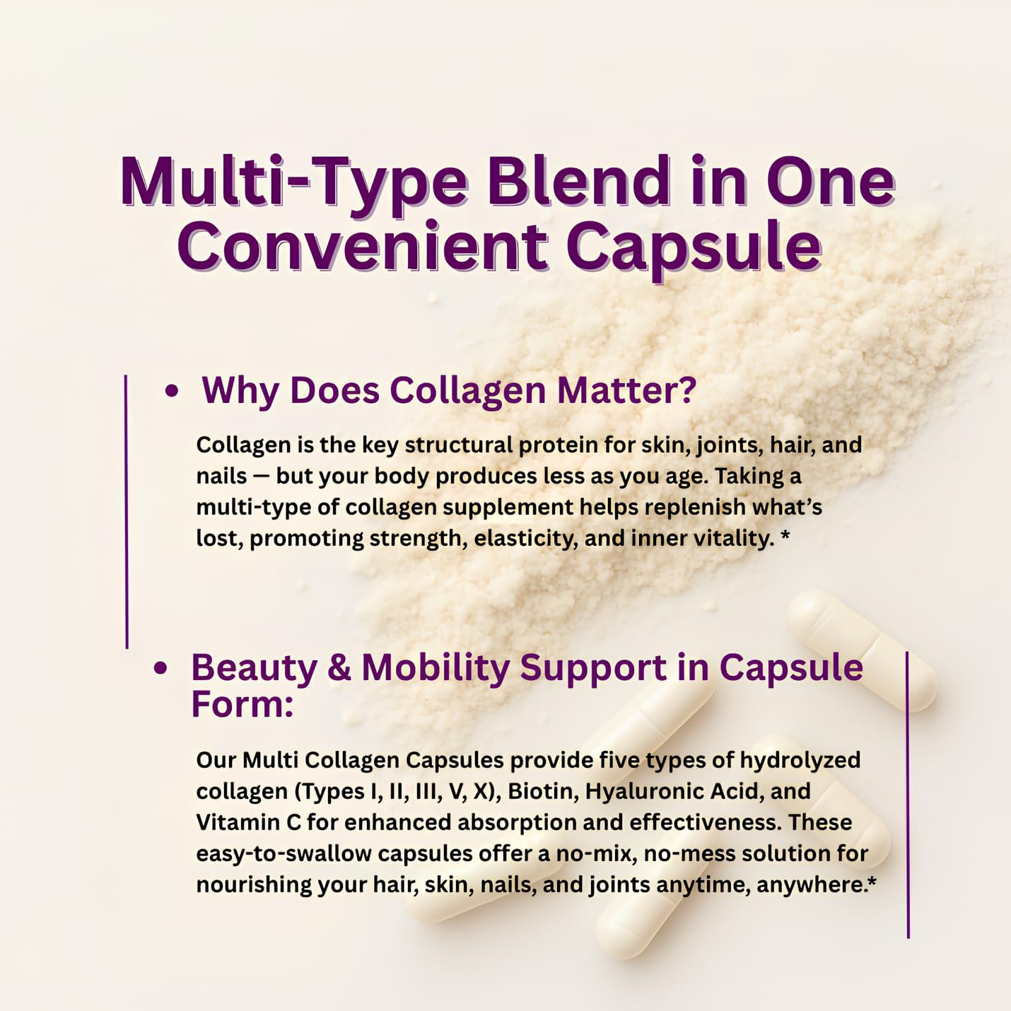 Multi Collagen Complex - 60 Capsules