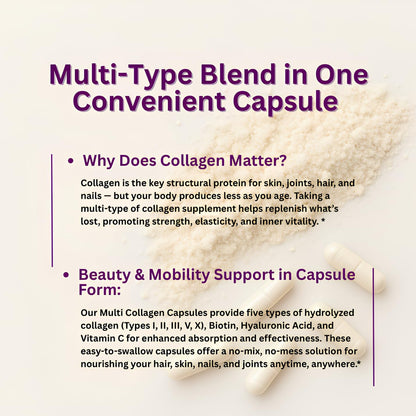 Multi Collagen Complex - 60 Capsules