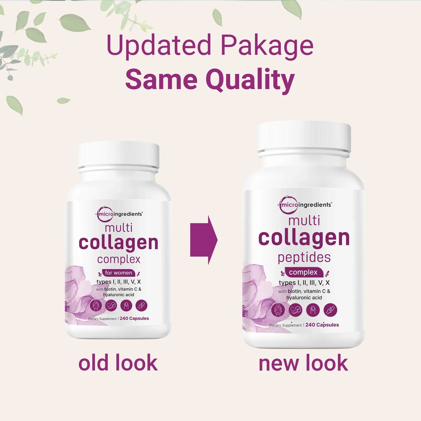Multi Collagen Complex - 60 Capsules